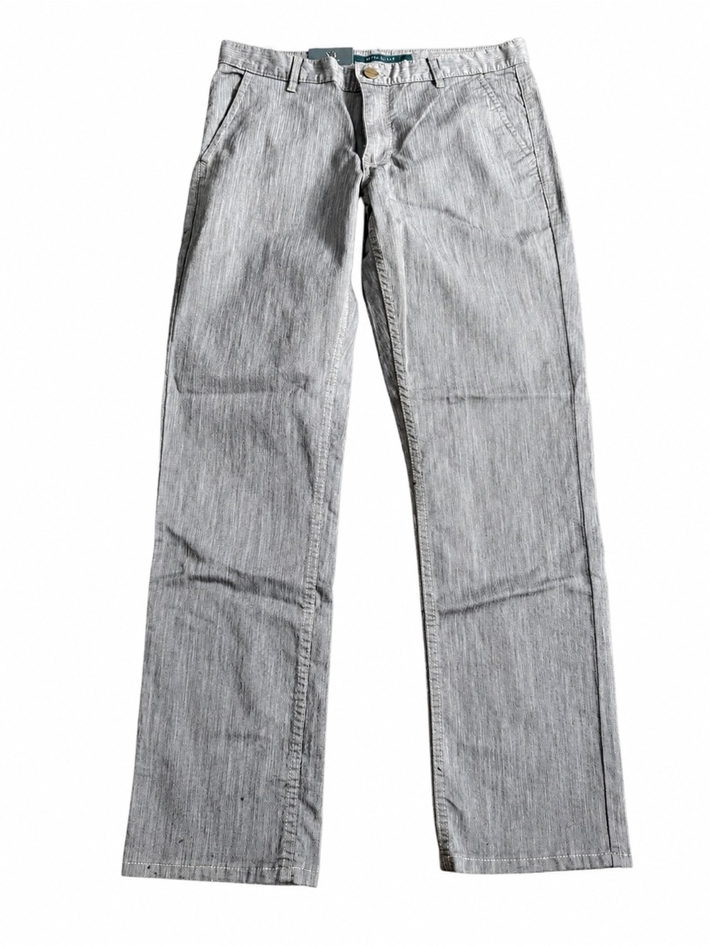 Men’s Gray Slim Fit Stretch Jeans 32 x 32 Straight Leg NWT